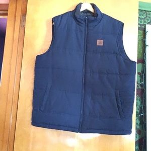 Field & Stream Navy Puffy Vest